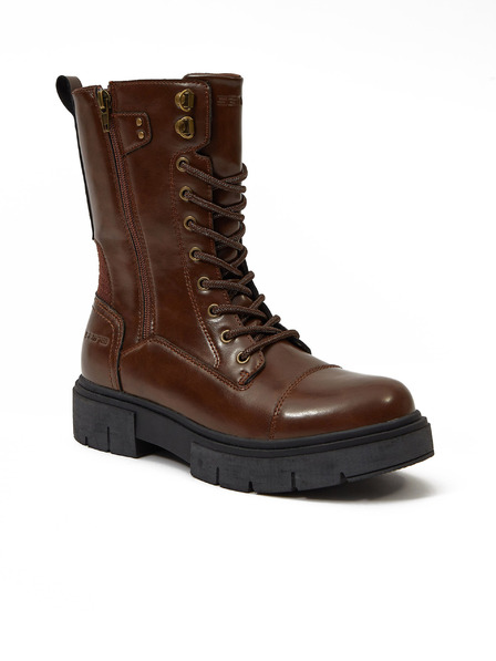 Sam 73 Тъмнокафяви дамски ниски ботуши SAM 73 Mapocha