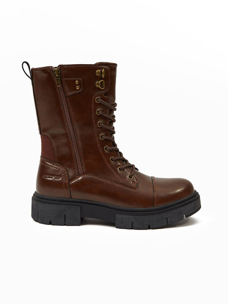 Sam 73 Тъмнокафяви дамски ниски ботуши SAM 73 Mapocha