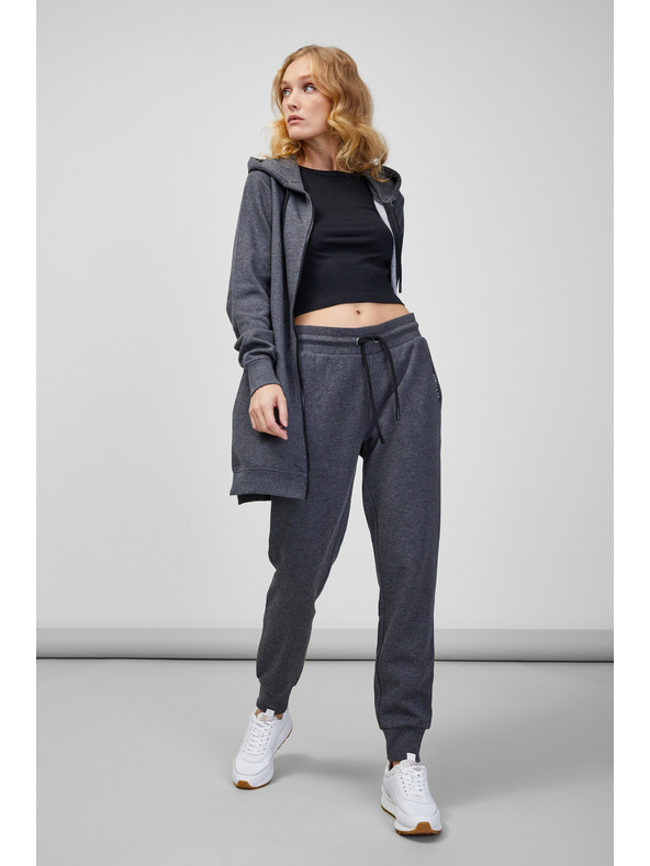 Sam 73 Сив дамски суитчър с цип SAM 73 Drusilia