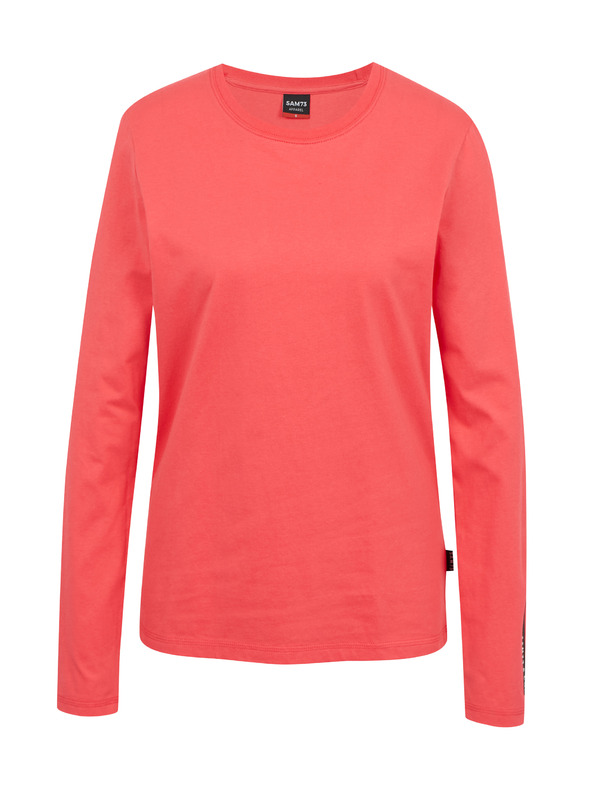 Sam 73 Тъмнорозова дамска тениска с дълъг ръкав SAM 73 Sariol