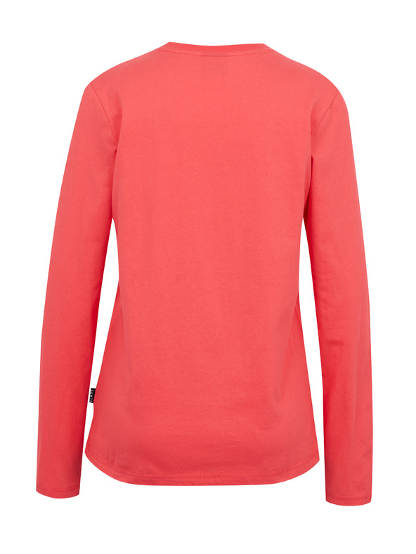 Sam 73 Тъмнорозова дамска тениска с дълъг ръкав SAM 73 Sariol