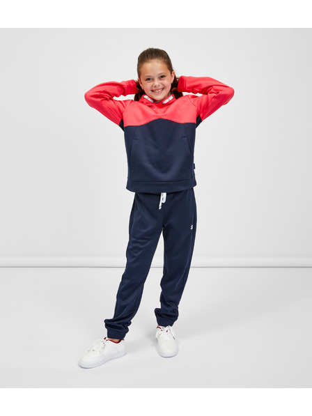 Sam 73 Синьо и розово момичешко яке с качулка SAM 73 Gersemi