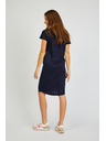 Sam 73 Тъмносиня дамска основна рокля SAM73 Corvus