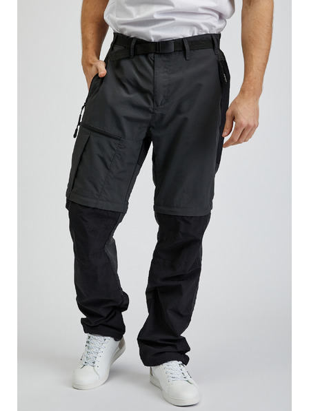 Sam 73 Черно-сив мъжки панталон с подвижен крачол SAM73 Walter