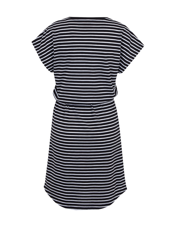 Sam 73 Дамска рокля на райета в бяло и черно SAM73 Sagitta