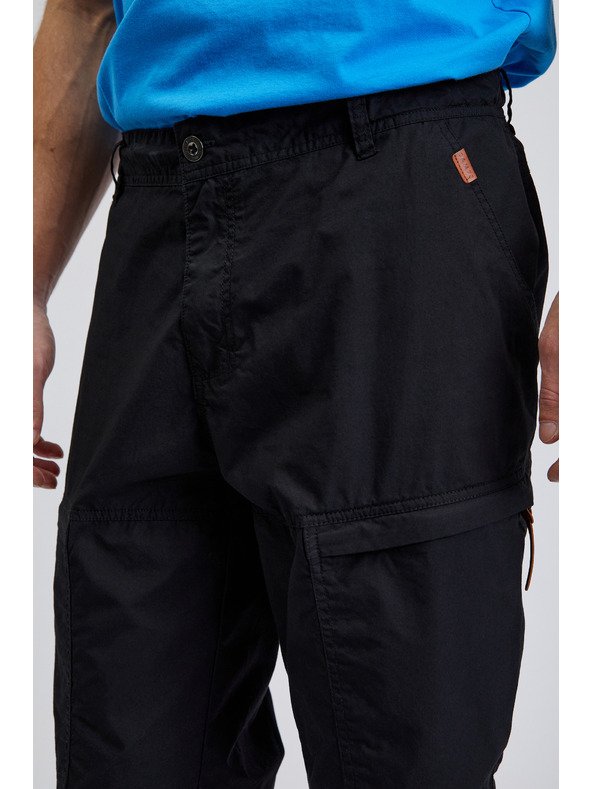 Sam 73 Черни мъжки къси панталони SAM73 Cygnus