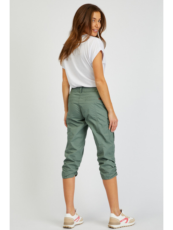 Sam 73 Зелен дамски три четвърти панталон SAM73 Fornax