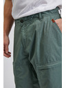 Sam 73 Зелени мъжки памучни шорти SAM73 Cygnus