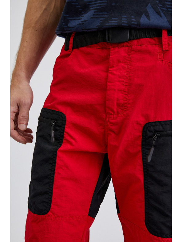 Sam 73 Черно-червени мъжки къси панталони SAM73 Andalusit