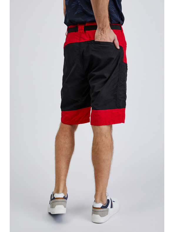 Sam 73 Черно-червени мъжки къси панталони SAM73 Andalusit
