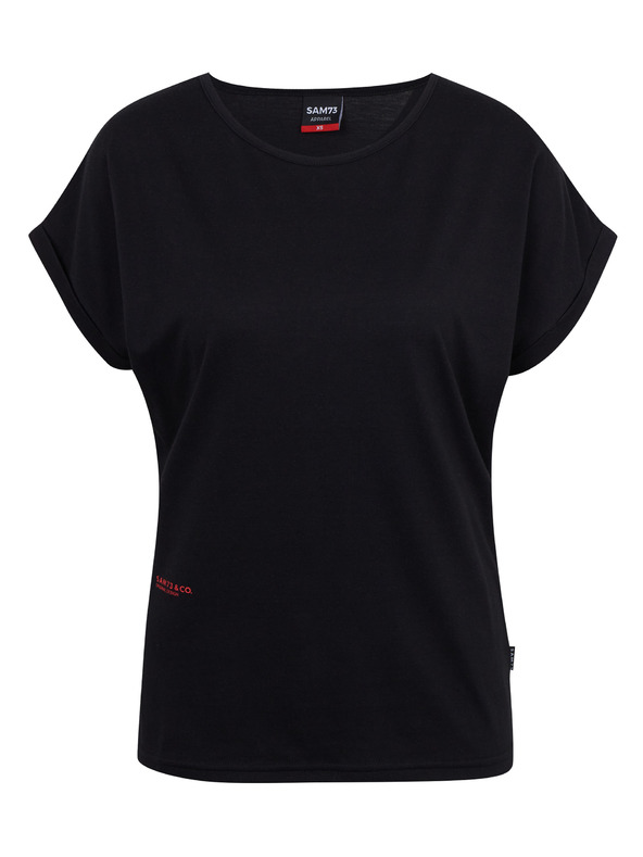 Sam 73 Черна дамска тениска SAM73 Dorado