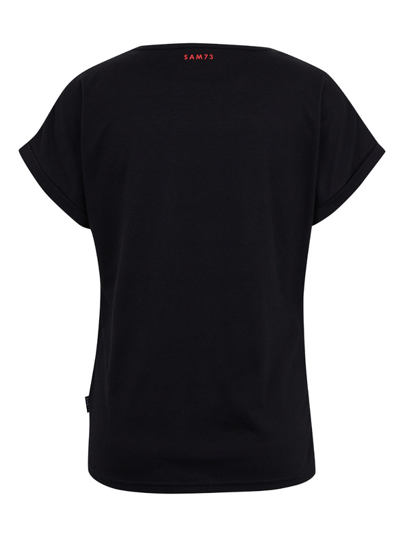 Sam 73 Черна дамска тениска SAM73 Dorado