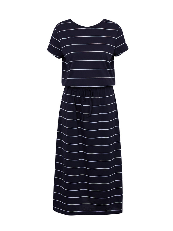 Sam 73 Тъмно синя дамска раирана рокля SAM73 Columba