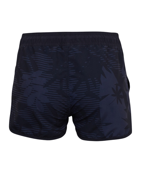 Sam 73 Тъмно сини дамски къси панталони с шарки SAM 73 Pisces