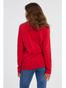 Sam 73 Червена дамска тениска с дълъг ръкав SAM 73 Zira