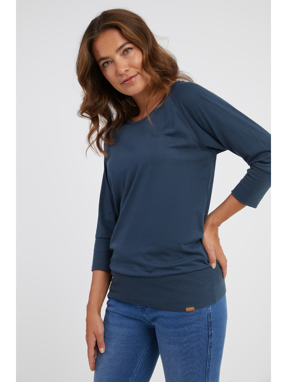 Sam 73 Тъмно синя дамска тениска SAM 73 Selma