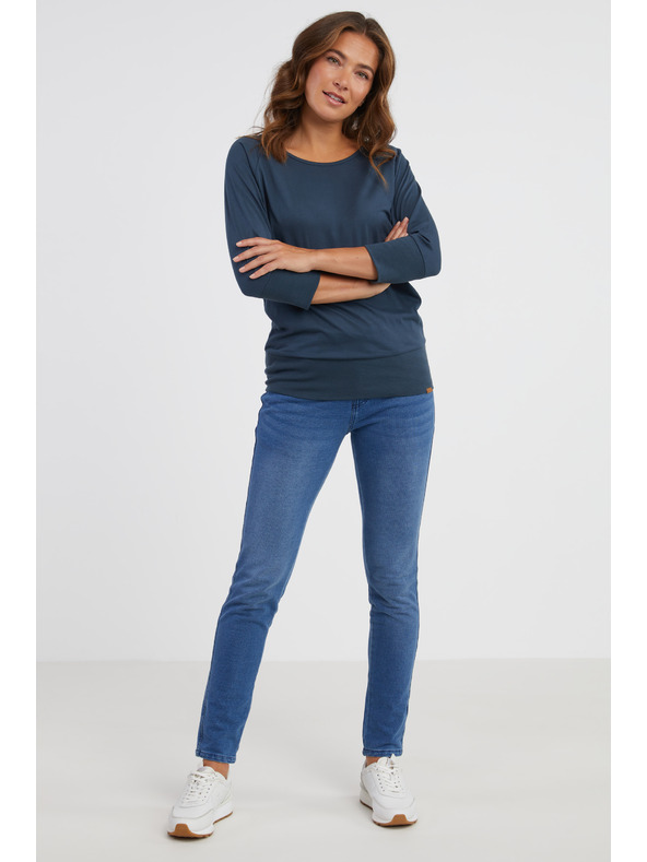 Sam 73 Тъмно синя дамска тениска SAM 73 Selma