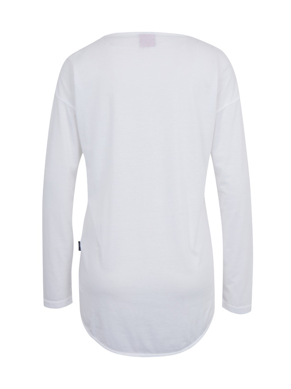Sam 73 Бяла дамска тениска с дълъг ръкав SAM 73 Sherri