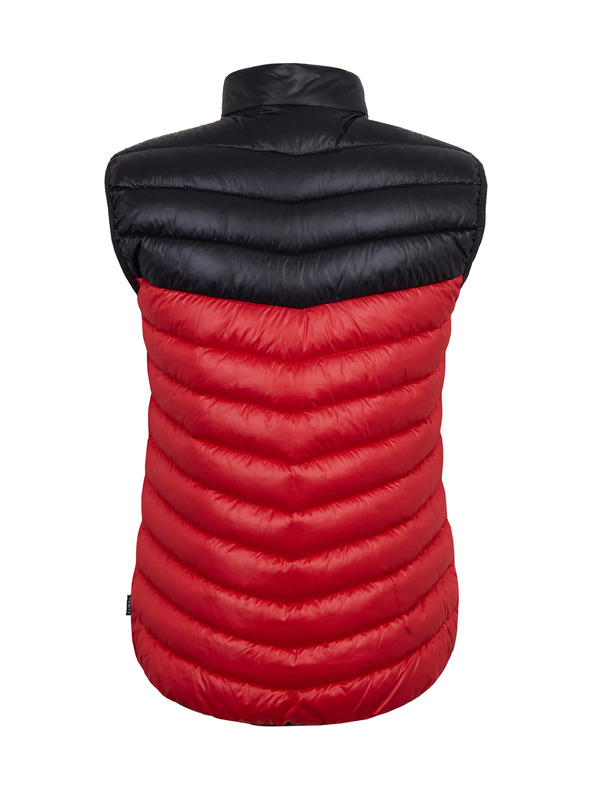 Sam 73 Черно-червена мъжка ватирана жилетка SAM 73 Potter