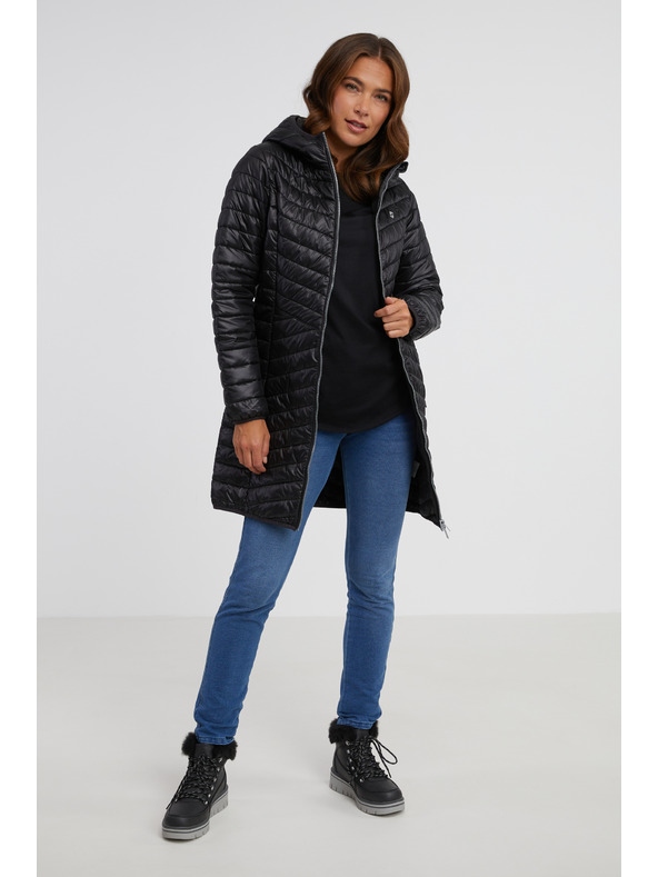 Sam 73 Черно дамско ватирано яке SAM 73 Bella