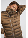 Sam 73 Кафяво дамско зимно ватирано яке SAM 73 Beta