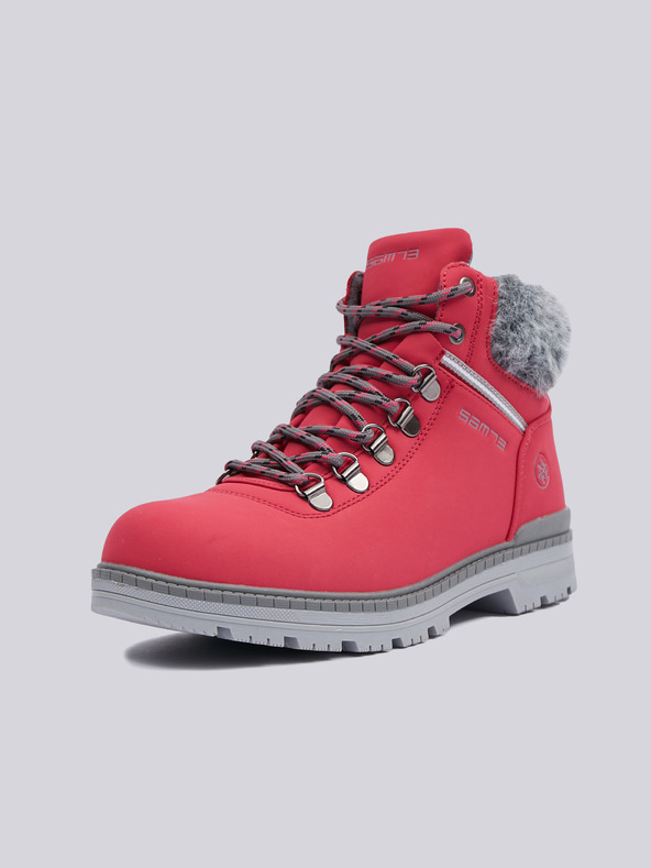 Sam 73 Розови дамски зимни ankle обувки SAM 73 Carina