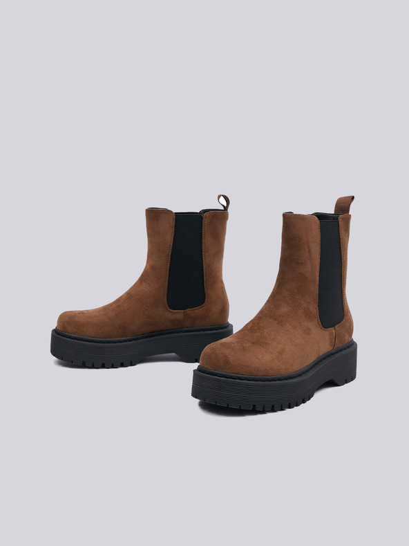 Sam 73 Кафяви дамски боти SAM 73 Lacerta