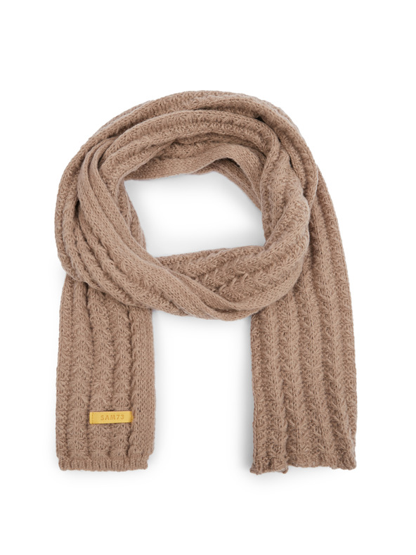 Sam 73 Кафяв дамски шал SAM 73 Luisa