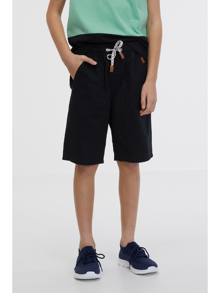 Sam 73 Черни къси панталони за момчета SAM 73 Falko
