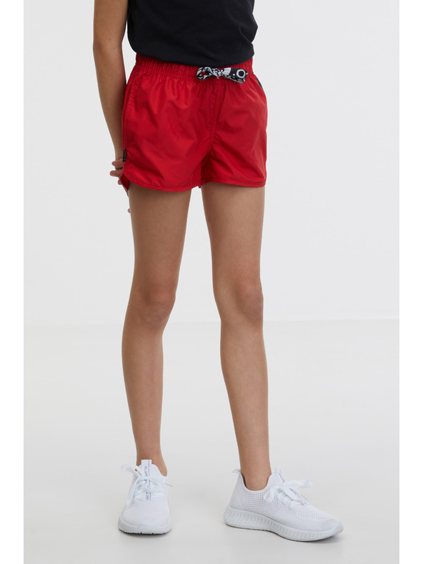 Sam 73 Червени къси панталони за момичета SAM 73 Winnie