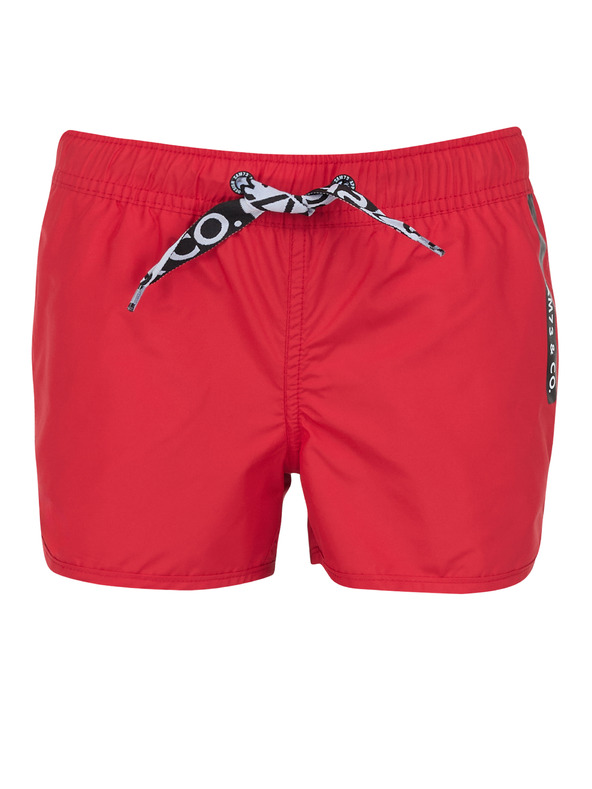 Sam 73 Червени къси панталони за момичета SAM 73 Winnie