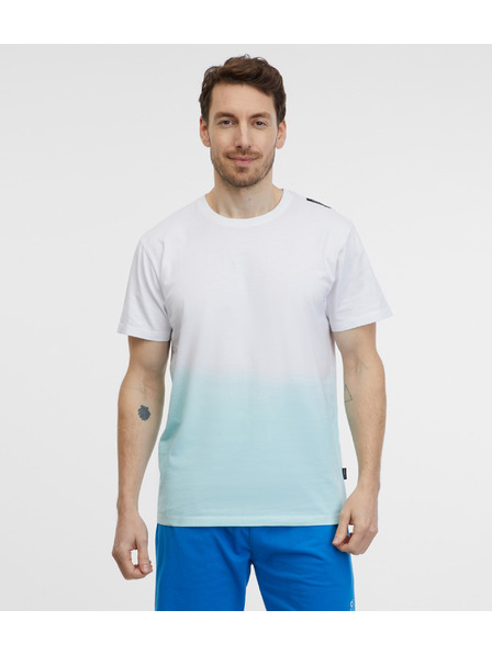 Sam 73 Синя и бяла мъжка тениска SAM 73 Vito