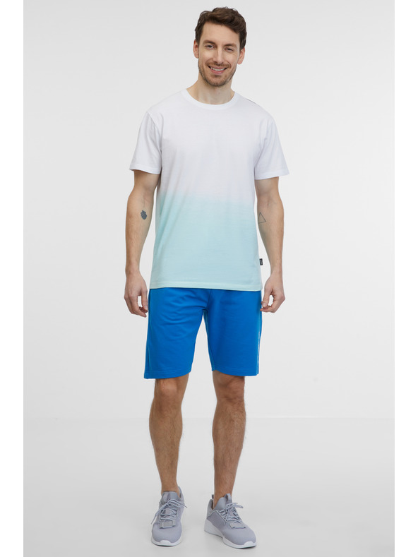 Sam 73 Синя и бяла мъжка тениска SAM 73 Vito