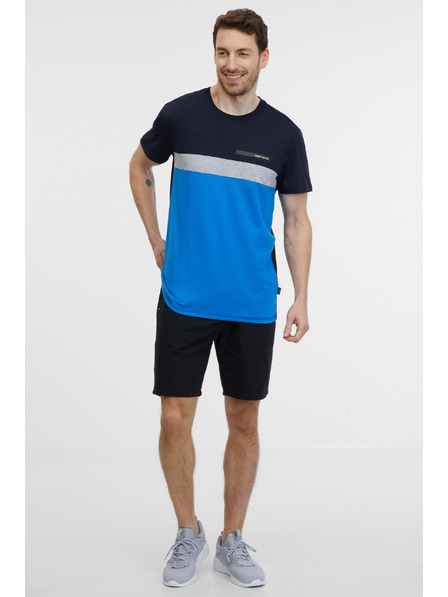 Sam 73 Синя и черна мъжка тениска SAM 73 Ernesto