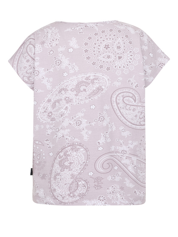 Sam 73 Светлолилава дамска тениска с шарка SAM 73 Margarita