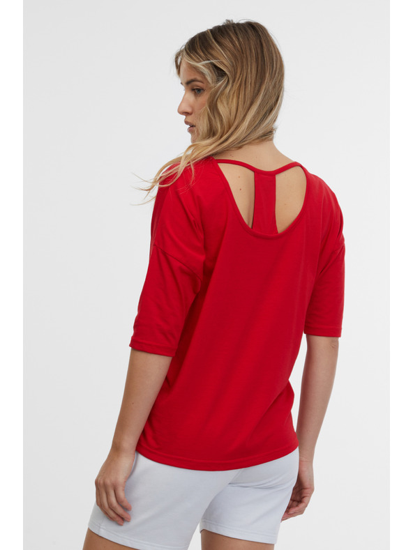 Sam 73 Червена дамска тениска SAM 73 Carlota
