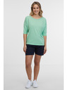 Sam 73 Светлозелена дамска тениска SAM 73 Carlota