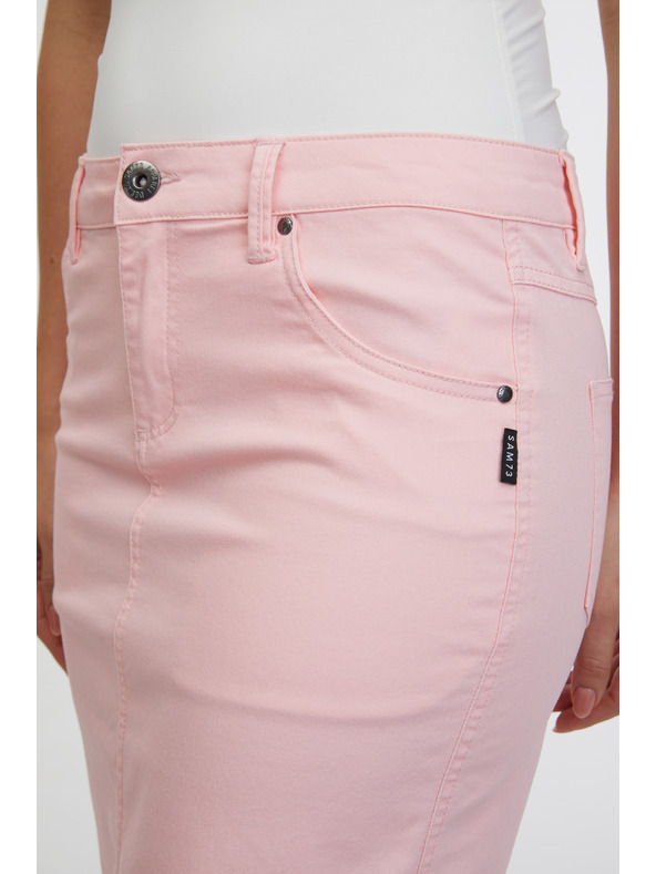 Sam 73 Светлорозова дамска пола от деним SAM 73 Belén