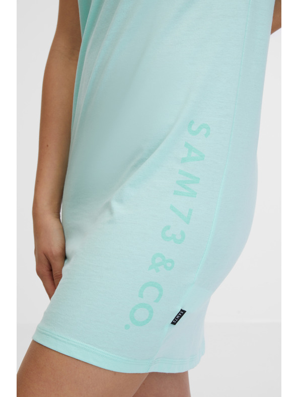 Sam 73 Тюркоазена дамска рокля SAM 73 Dalia