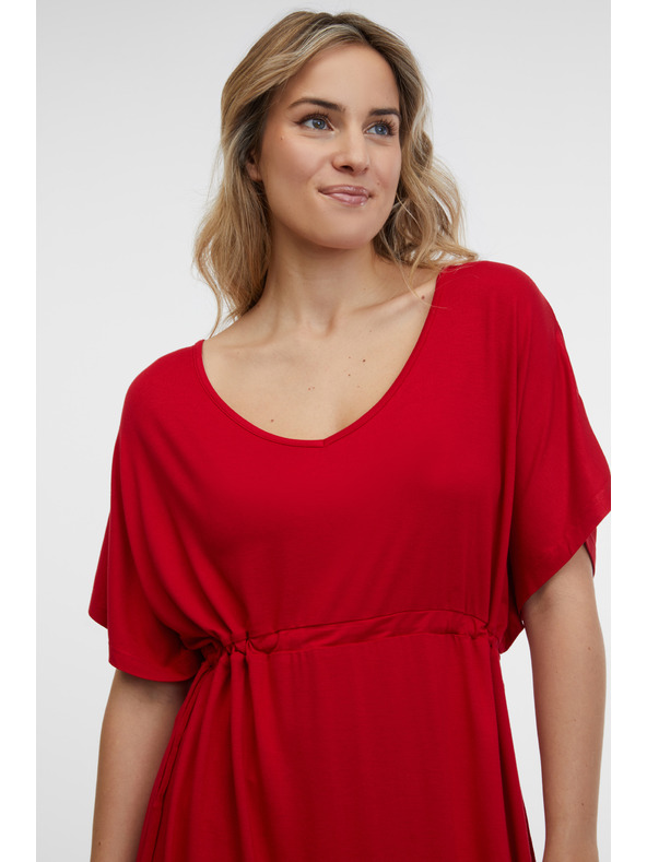 Sam 73 Червена дамска рокля SAM 73 Leandra