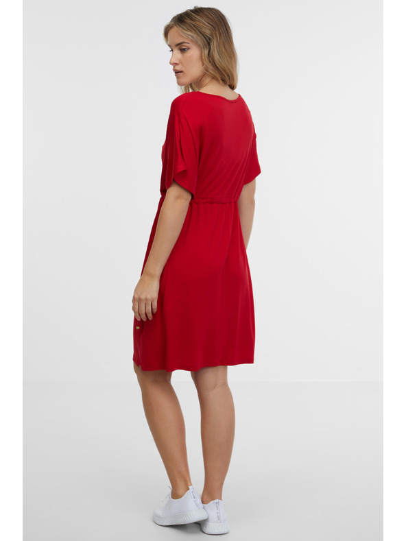 Sam 73 Червена дамска рокля SAM 73 Leandra