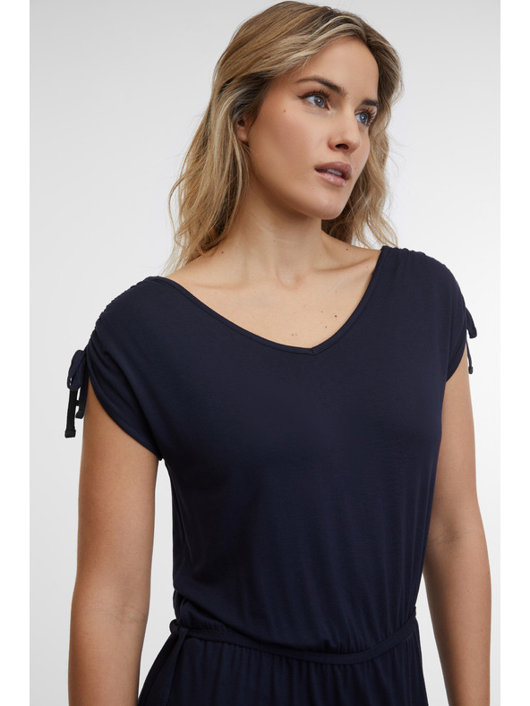 Sam 73 Тъмно синя дамска рокля SAM 73 Eduarda