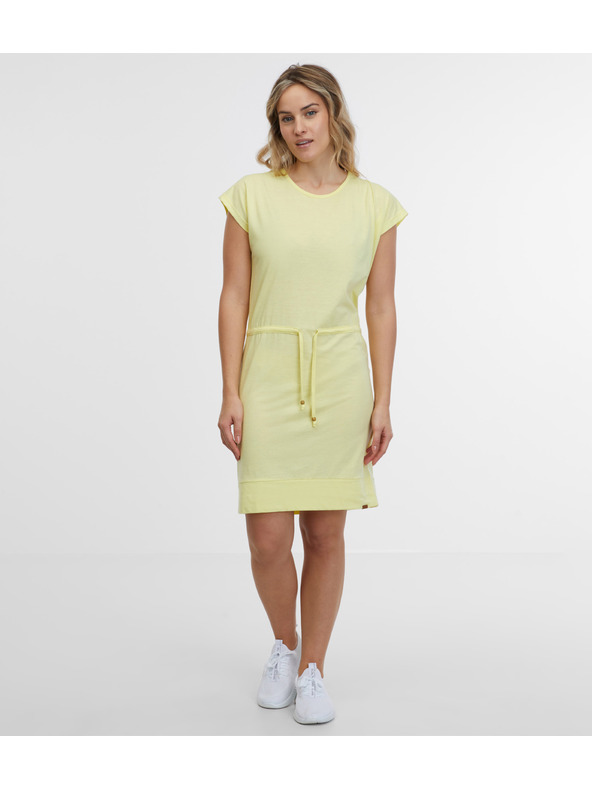 Sam 73 Светложълта дамска рокля SAM 73 Esperanza