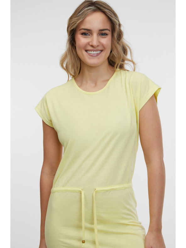 Sam 73 Светложълта дамска рокля SAM 73 Esperanza