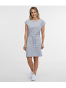 Sam 73 Светлосива дамска рокля на райета SAM 73 Esperanza