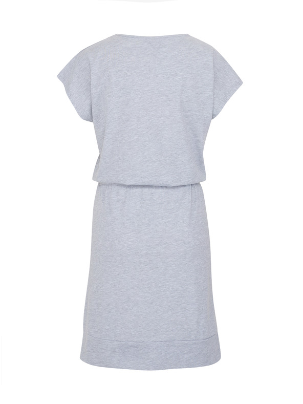 Sam 73 Светлосива дамска рокля на райета SAM 73 Esperanza