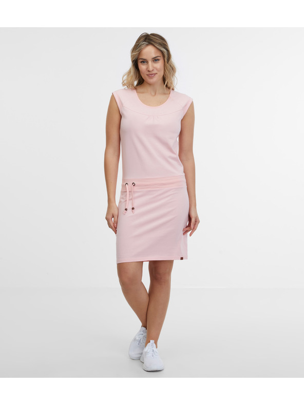 Sam 73 Светлорозова дамска рокля SAM 73 Perla