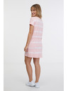 Sam 73 Светлорозова дамска рокля с батик SAM 73 Raquel