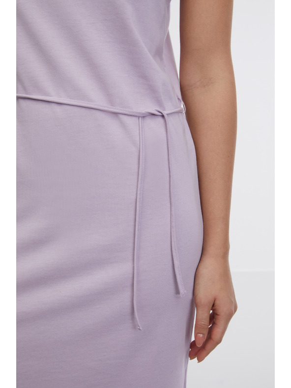 Sam 73 Светлолилава дамска миди рокля SAM 73 Estela