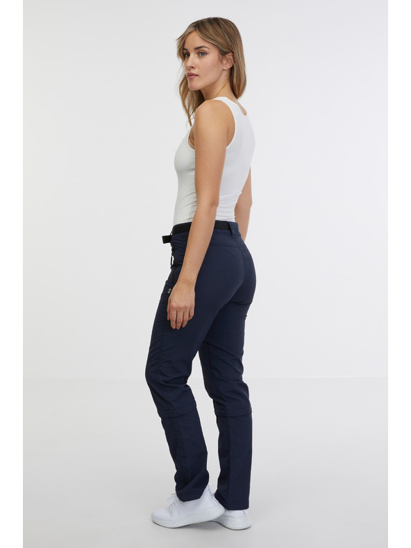 Sam 73 Тъмносин дамски панталон с подвижни крачоли SAM 73 Flor